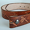 Antiqued Leather Belt