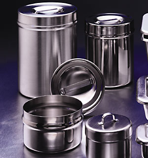 Stainless Steel Dressing Jar<br><i>by Volrath</i>