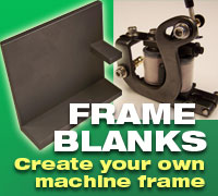 New Machine Frame Blanks at Huck Spaulding Enterprises!