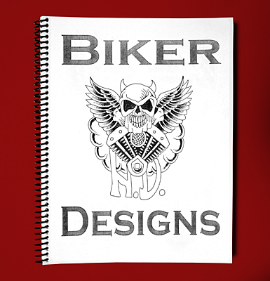 Sketch Sheets Biker Designs