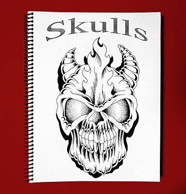Code 3240skullstattoodesigns Price 2000 tattoo skulls tattoo star design